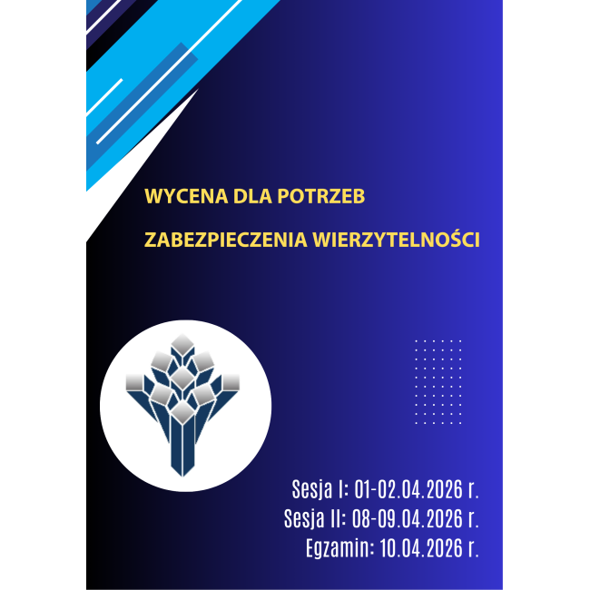 Szkolenie online: Wycena dla potrzeb zabezpieczenia wierzytelności